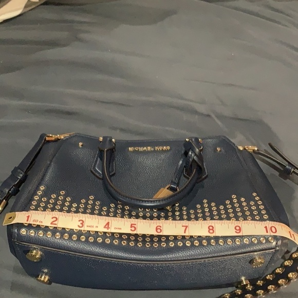 Michael Kors small shoulder bag Navy/Rivet Strap - Picture 2 of 8